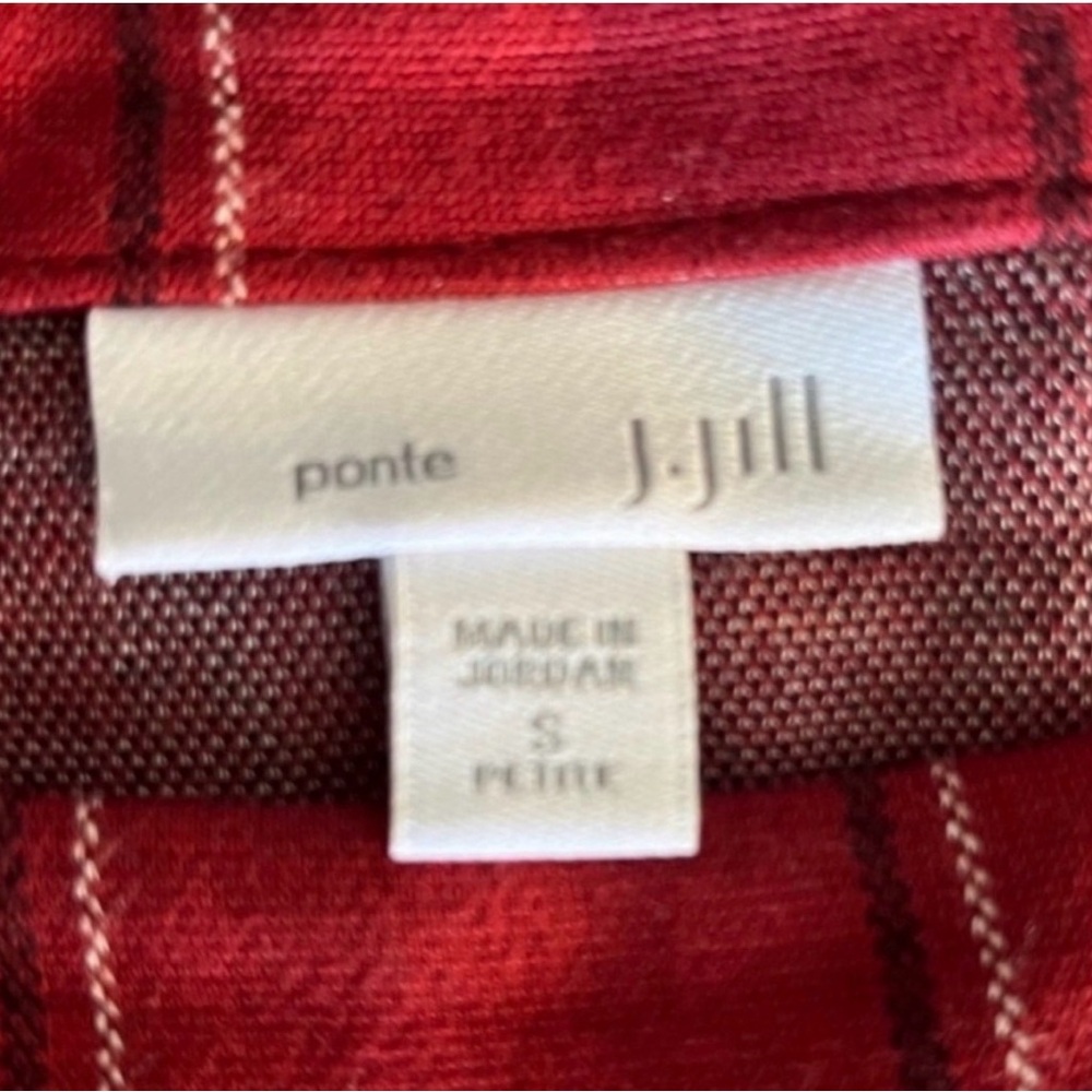 J. Jill Ponte Red Plaid Office Dress
Workwear Professional- Size SP - EUC - Picture 9 of 10